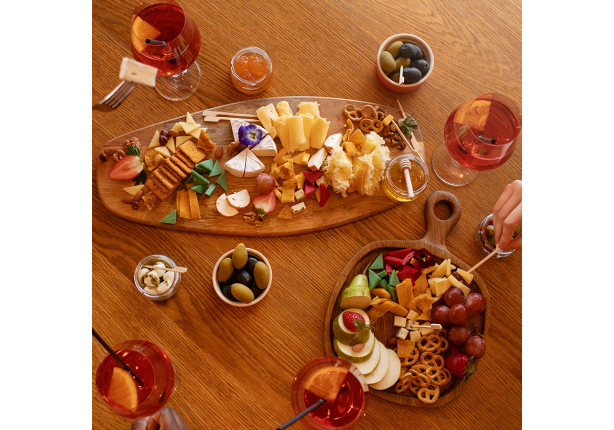 Tapas apéritif et cocktail rafraîchissant (soft et alcool)