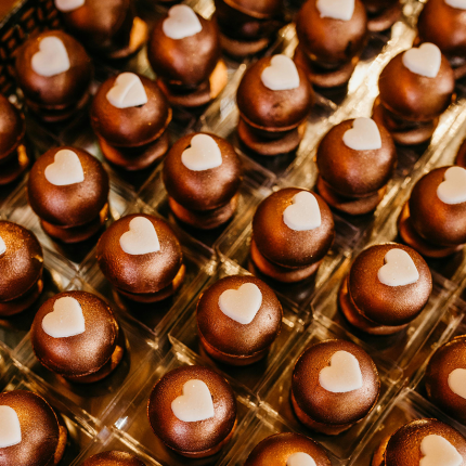 Autour du chocolat la St Valentin