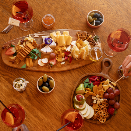 Tapas apéritif et cocktail rafraîchissant (soft et alcool)